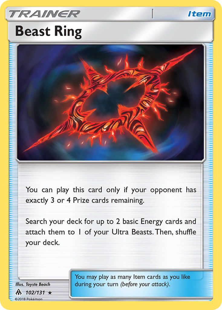 Forbidden Light Beast Ring #102/131